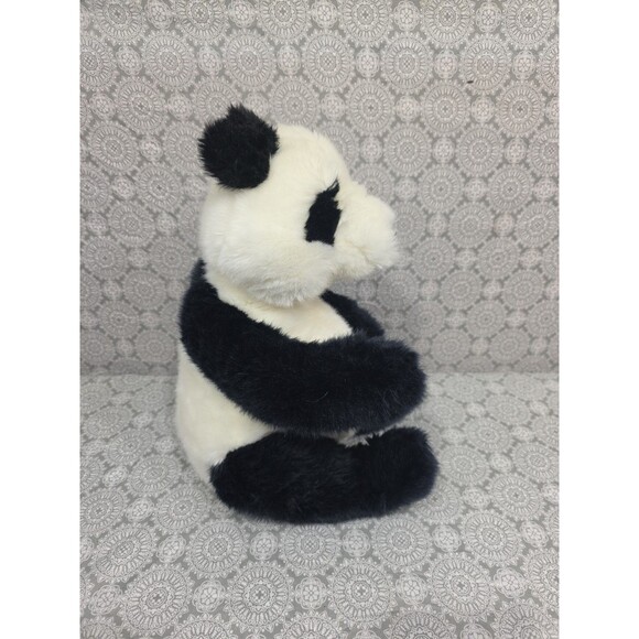 12" Gund Soft Panda Plush Stuffed Animal Toy Black & White Bei‎ Bei Decor Cuddle - Picture 4 of 10